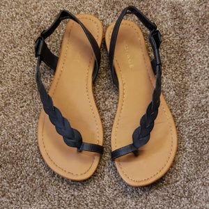 Dark blue rampage sandals